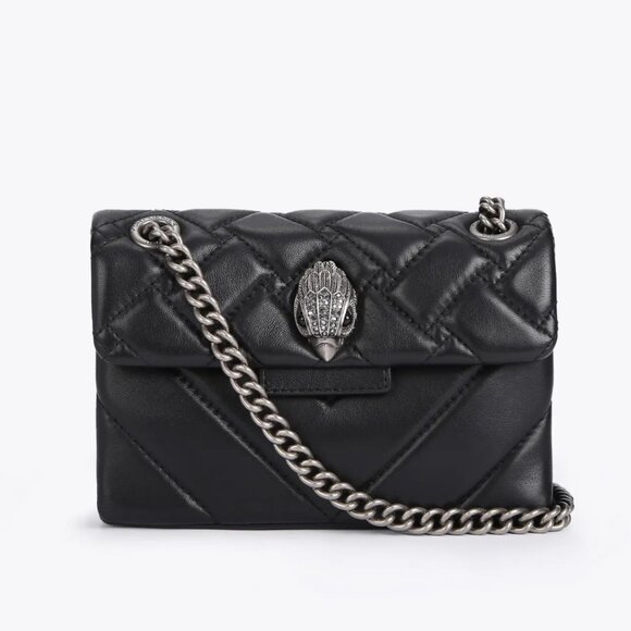 Kurt Geiger London Kensington Mini Leather Crossbody Bag - Picture 1 of 9